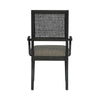 Liberty Furniture Caruso Heights Panel Back Arm Chair (Set of 2) in Aged Whiskey