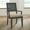 Liberty Furniture Caruso Heights Panel Back Arm Chair (Set of 2) in Aged Whiskey