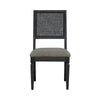 Liberty Furniture Caruso Heights Panel Back Side Chair (Set of 2) in Aged Whiskey