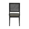Liberty Furniture Caruso Heights Panel Back Side Chair (Set of 2) in Aged Whiskey