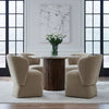 Accent Dining Accent Dining Chair w/ Casters - Wicker image