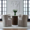 Accent Dining Accent Dining Chair w/ Casters - Truffle image