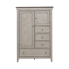 Ivy Hollow Door Chest in Weathered Linen image