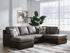 Castille Way Sleeper Sectional with Chaise