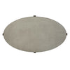 Cascade Oval Cocktail Table in Wire Brush Rustic Brown