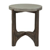 Cascade End Table in Wire Brush Rustic Brown