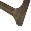 Cascade End Table in Wire Brush Rustic Brown