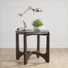 Liberty Furniture Cascade End Table in Wire Brush Rustic Brown