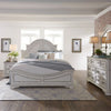 Magnolia Manor King Panel Bed, Dresser & Mirror, Night Stand image