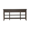 Paradise Valley Hall Console Table in Saddle Brown EST SHIP TIME APPX 4 WEEKS