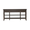 Liberty Furniture Paradise Valley Hall Console Table in Saddle Brown EST SHIP TIME APPX 4 WEEKS