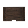 Paradise Valley Nightstand with Charging Station in Saddle Brown