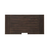 Paradise Valley 2 Door Bedside Chest with Charging Station in Saddle Brown