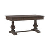 Liberty Furniture Paradise Valley 2 Piece Desk Set in Saddle Brown
