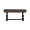 Liberty Furniture Paradise Valley Writing Desk in Saddle Brown
