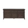 Paradise Valley Credenza in Saddle Brown