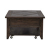 Paradise Valley Rectangular Cocktail Table in Saddle Brown image