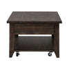 Paradise Valley Lift Top Cocktail Table in Saddle Brown