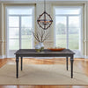 Paradise Valley Rectangular Leg Table in Saddle Brown