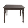Paradise Valley Rectangular Leg Table in Saddle Brown