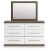 Kendanport Dresser and Mirror