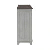 River Place 9 Drawer Dresser in Riverstone White and Tobacco image