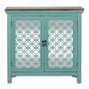 Kensington 2 Door Accent Cabinet in Turquoise image