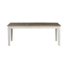Summerville Rectangular Leg Table in White image