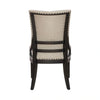 Americana Farmhouse Uph Shelter Side Chair- Black (RTA) image