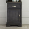 Liberty Furniture Ocean Isle Left Pier Unit in Slate with Weathered Pine
