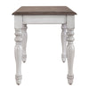 Ocean Isle Bench (RTA) in Antique White with Weathered Pine
