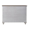 Ocean Isle Buffet in Antique White with Weathered Pine image