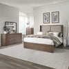 South Bend King California Shelter Bed, Dresser & Mirror, Chest image