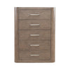 South Bend 5 Drawer Chest in Burnished Clay