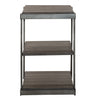 Modern View Tiered End Table in Gray image