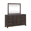 Modern Edge Dresser & Mirror