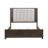 Modern Edge Queen Uph Bed