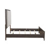 Liberty Furniture Modern Edge King Upholstered Bed in Caffe