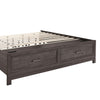 Modern Edge Storage Footboard w/ Slat Roll image