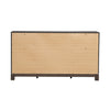 Modern Edge 2 Door 6 Drawer Dresser in Caffe