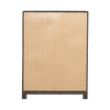 Modern Edge 5 Drawer Chest in Caffe