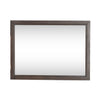 Modern Edge Landscape Mirror in Caffe image