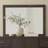 Modern Edge Landscape Mirror in Caffe image
