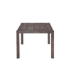 Modern Edge Rectangular Leg Table