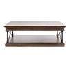 Tribeca Rectangular Cocktail Table in Cordovian Brown
