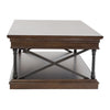 Tribeca Rectangular Cocktail Table in Cordovian Brown