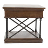 Tribeca End Table in Cordovian Brown