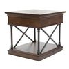 Tribeca End Table in Cordovian Brown