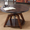 Liberty Aspen Skies Motion Cocktail Table in Russet Brown