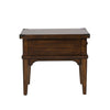 Aspen Skies End Table in Russet Brown